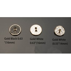 C104 -1 - Flat Round Buttons Replicas  C104 -1-O