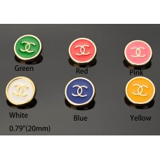 C121-1 - Brushed Buttons - 0.79"(20mm) C1211-1-O