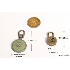 C48  Antique Silver Buttons Custom Metal High Quality Bead Luxury OverCoat Sewing DIY 0.79"(20mm) - c48