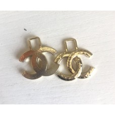 Cu146 - Charm Pendant Gold With Jump Rings - 1"(26mm) cu146
