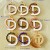 CD Pendant cd Charm Jewel Buttons Pearl Luxury Jewelry Sewing Ring White Edge - 1.14"x0.95"(29mmx24mm) - cu225