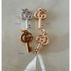 GG Pendant Gucci Charm Key Buttons Ring 0.47"(12mm) cu281