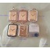 Chanel Pendant CC Charm Buttons Diamond Luxury Jewelry Gold Edge - 0.79"x1.14"(20mmx29mm) - cu316