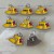 LV Pendant Louis Vuitton Charm Bag Buttons Diamond Luxury Jewelry Silver Yellow Edge - 0.75"(19mm) - cu362