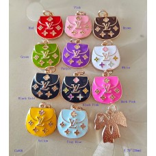 LV Pendant  Charm Star Button Luxury Gold Edge - 0.79"(20mm) - cu400