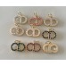 CD Pendant Charm Buttons Diamond Luxury Jewelry Gold Edge - 0.79"(20mm) - cu414 CD Pendant Charm Buttons Diamond Luxury Jewelry Gold Edge - 0.79"(20mm) - cu414
