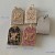 LV Button Charm Pendant Buttons Diamond Sewing Custom Gold Edge - 0.87"(22mm) - cu420