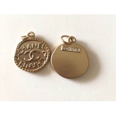 cu63- Gold Ring Buttons Ring Charm 0.79"(20mm) cu63