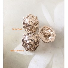 J115- Chanel Button Gold Lion Button Jewel CC Buttons - 0.79"(20mm) - J115
