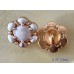 J162 -  Diamond Button CC Buttons Gold Silver Emblem Fashion -0.5"/ 0.79"(13mm/20mm) - J162