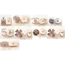C396-  Gold Button Chanel Buttons CC Button Sewing- 0.79"(20mm) - c396