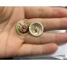 C409- Gold Button Diamond Buttons Jewelry Sewing- 0.7"(20mm) - c409 C409- Gold Button Diamond Buttons Jewelry Sewing- 0.7"(20mm) - c409