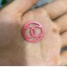 C415- Pink Button CC Hollow Buttons Sewing- 0.79"(20mm) - c415 C415- Pink Button CC Hollow Buttons Sewing- 0.79"(20mm) - c415
