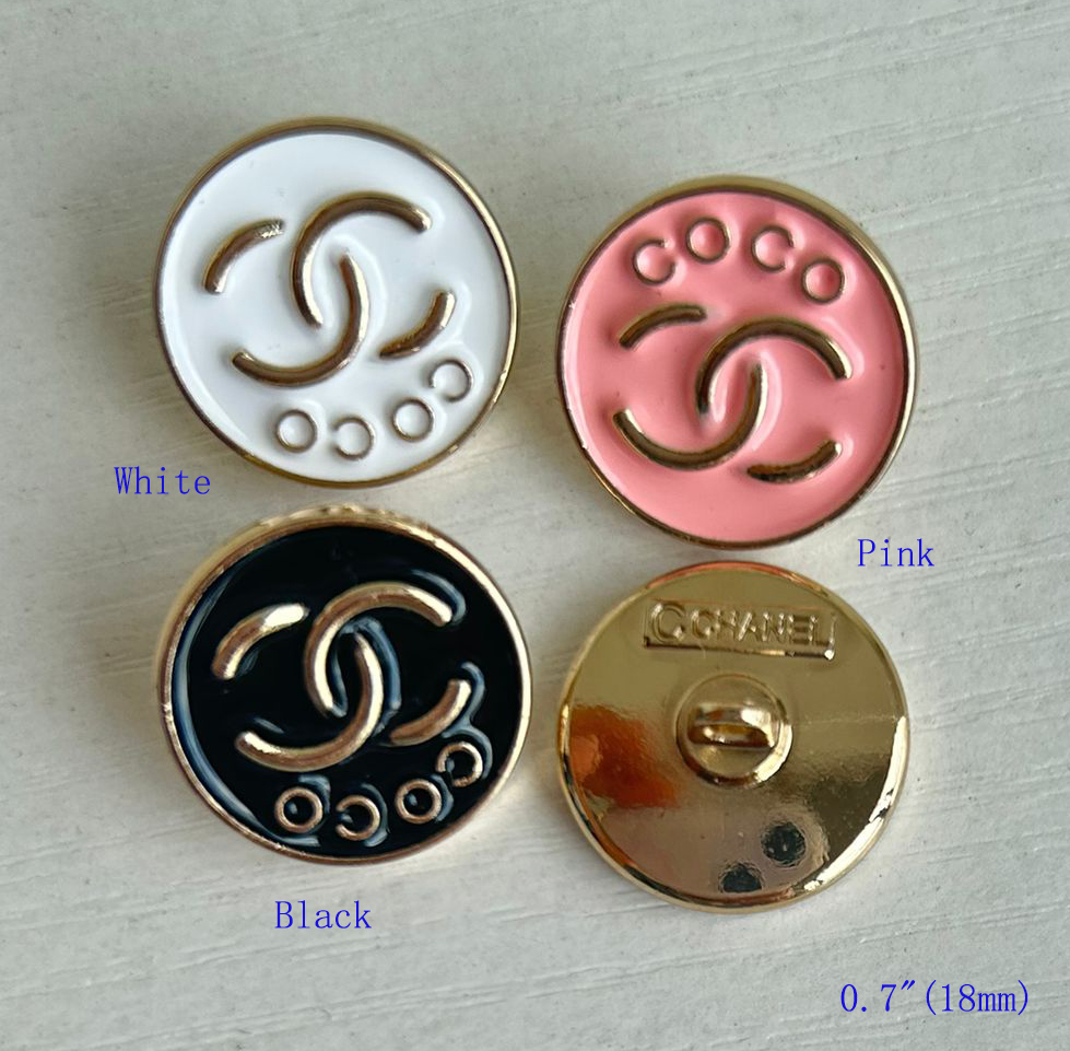 Cc Button Diamond Buttons , chanel rhinestone padlocks, pendant, cc button ...