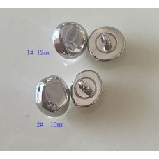Chanel Button Silver CC Buttons Sewing - 0.39"(10mm/12mm) - c457