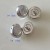 Chanel Button Silver CC Buttons Sewing - 0.39"(10mm/12mm) - c457