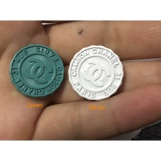 C352-Yellow Round Buttons 0.79"(20mm) C352-N