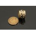 C167 - Gold Buttons 0.79"x0.55"(20mmx14mm) 