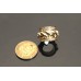 C167 - Gold Buttons 0.79"x0.55"(20mmx14mm) 