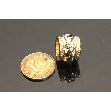 C167 - Gold Buttons 0.79"x0.55"(20mmx14mm) 
