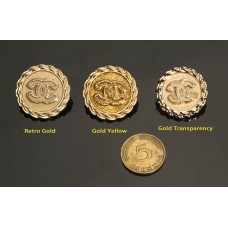 C175 - Sweater Gold Buttons 0.59"-0.79"(16mm-20mm) C175-N