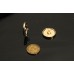 C227 - Gold Stripe Buttons 0.79"(20mm) C227-N