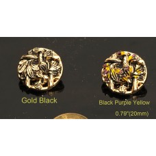 C228 - Gold Button 0.79"(/20mm) C228-N
