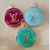 O105-2- LV Pendant Charm Louis Buttons Ring Gold - 1"(25mm) - O105-2