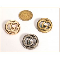O2-2- G Hollow Buttons 0.79"(20mm) - O2-2