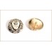 O23 - Crown Metal Buttons - 1"(26mm) O23