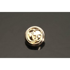 O27 - G Gold Buttons - 0.79"(20mm) O27