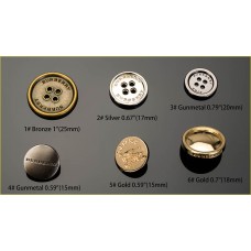 O4- Burberry Buttons Replacement  0.59"-1"(15mm-25mm) O4