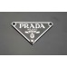 Prada Tags Meta Triangle Accessory Prada Label Two Holes -1.69"x0.95"(43mmx24mm) - T12