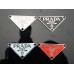 Prada Tag Meta Triangle Accessory Label Three Holes -1.69"x0.95"(43mmx24mm) - T14